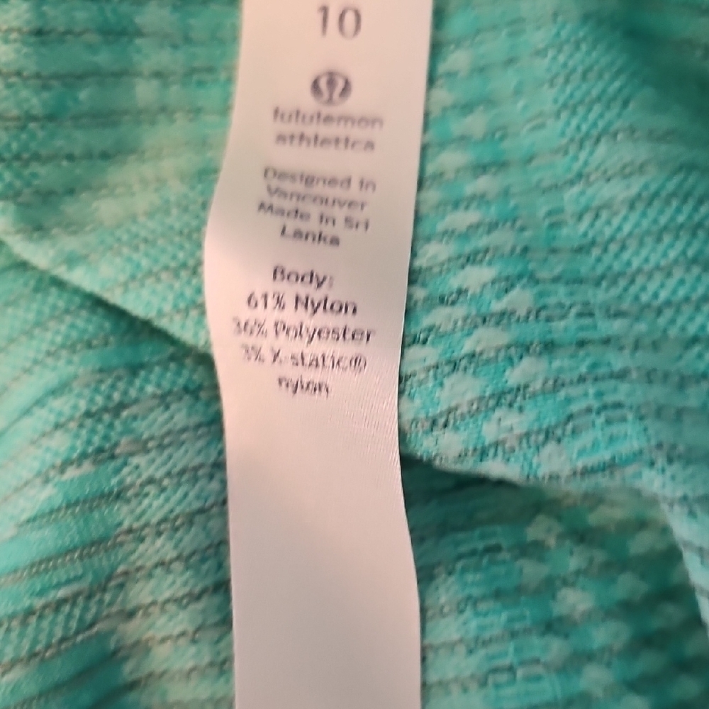 Lululemon Athletica Aqua Long Sleeve Top - Picture 7 of 8